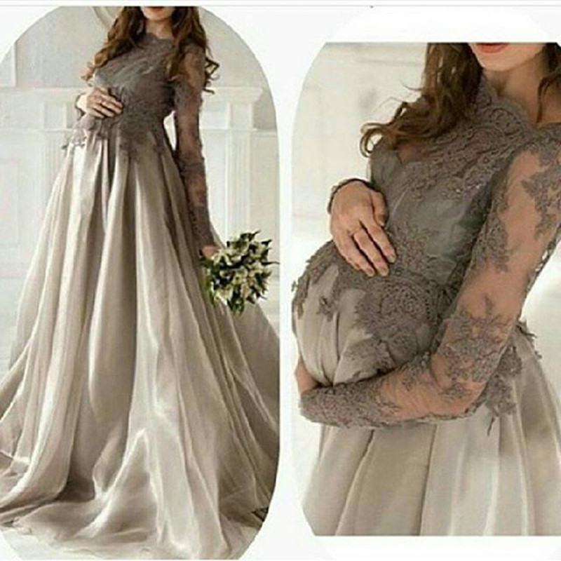 2016-Elegant-Gray-font-b-Formal-b-font-font-b-Dress-b-font-For-Maternity-Women.jpg
